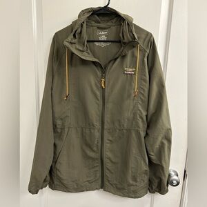 L.L. Bean L Men’s Mountain Classic Full Zip Jacket Outdoors Camping Hiking